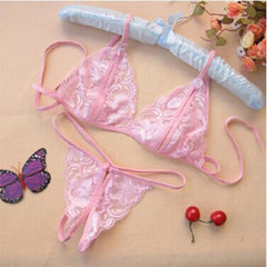 Sexy Bra Set Lace Holo Underwear