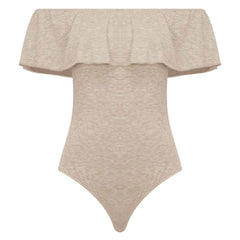 Sexy Ruffles Women Bodysuit Crop