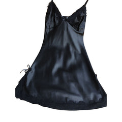 V-neck Nightgown Lace Sleepwear