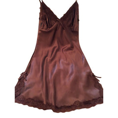 V-neck Nightgown Lace Sleepwear