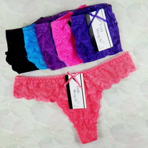 Sexy Thong Lace T Word Panties
